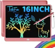 LCD Writing Tablet Doodle Board,16 Inch Colorful Drawing Tablet Writing Pad,Todd