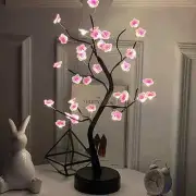 Night Light Touch Switch Artificial Bonsai Desktop Tree Lamp Light Decoration