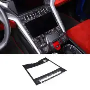 Forged Carbon Fiber Console AC Switch Panel Trim Cover For Lamborghini URUS 18+