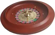 Amagogo Night Game Roulette Wheel Set Roulette Wheel Party Drinking Props Wooden Game Board Roulette Party Games for Birthday Cafe