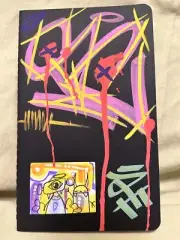Custom Graffiti Design Cover Official Moleskine sketch pad 40 Pages /Art 47/48
