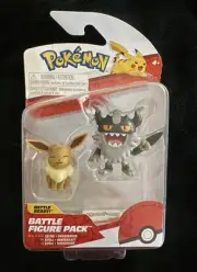 Perrserker Eevee Pokemon Toy Figure Battle Pack Nintendo 2024 NEW/SEALED