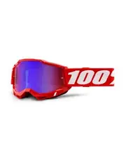 100% Accuri 2 Goggles Red Mirror Red/Blue Lens