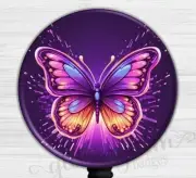 Butterfly Retractable ID Badge Holder, Butterfly Badge Reel, Butterfly Clip 6551