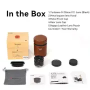 7artisans M35mm F2.0 II V2 Large Aperture Lens for Leica M M6 M7 M8 M9P Camera
