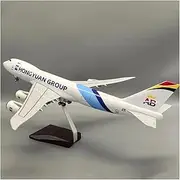 Replica 1/160 for Belgian Cargo 747-8F Diecast Alloy Metal Large Airplane Model Display Decoration Collection Toys Model Plan Airplane Toy
