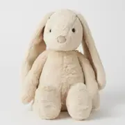 Jiggle & Giggle Beige Bunny Soft Plush-Large