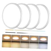 Flush Mount Ceiling Light, 12 Inch LED Ceiling Light with Night Light 2000K 4