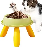 Raised Cat Bowl - Elevated Cat Bowls | Anti-Vomiting Pet Feeder Whisker | Wide Raised Pet Feeder | Kitten Feeding Station for Multi-Pet Feeding Daily Use Indoor Apartment Home Travel