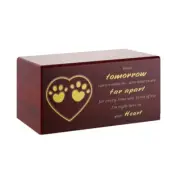 Pet Cremation Urn for Dogs Cats Ashes Dog Urn Box Pet Keepsakes Ashes Box