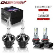 Fit For Mazda CX9 2007-2012 D2S Xenon HID Headlight HI/LO + 9006 Fog Light Bulbs