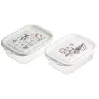 skater (Skater) Seal Container Doraemon Sky Walk Sanrio 500ml 2P Antibacterial S