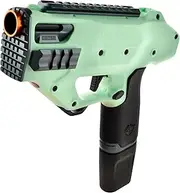 WORKER Nightingale 2.0 Blaster, Strong Magnetic Semi-Auto Flywheel Half Dart Blaster Pistol Toy Free DIY Green