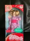 YUKATA LICCA DOLL #3 WITH WILD STRAWBERRIES PATTERN