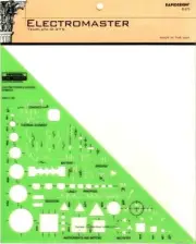 Berol Rapidesign Template - Electromaster - R-375