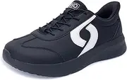 [BROYON] Mens Wide Toe Box Walking Shoes Arch Support Tennis Sneakers Zero Drop Minimalist Casual Shoes Size 7-12