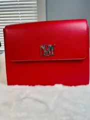 Badgley Mischka Red Crossbody Bag, Comes With 2 Straps, New With Tag