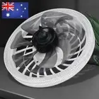 LED Lamp Fan Remote Control Modern Ceiling Fan Light 3 Colors Dimmable 4 Speeds