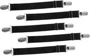 Elastic Boot Straps 5pcs Leg Clips for Trouser Hold Versatile for Riding Cycling Outdoor Activities