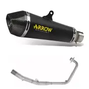 Silencer Slip-On ARROW End for Honda CB 125 R 2018-2020