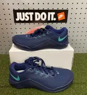 Nike Metcon 5 Nike ID CUSTOM Training Shoes Size 6 Women's 7.5 CJ5613 991 Navy