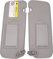 Car Inner Left Right Sun Visor Shield Shade Board Fit for Hyundai Elantra 2016-2020 Fit for Replaces 85210F0100 85220F0100, Gray