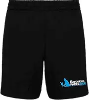 [Barcelona Padel Tour] Men's Shorts with Pockets - Lightweight and Breathable Padel Special Printed Fabric Shorts - Sportswear