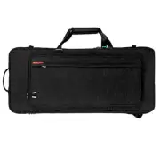 Gator GTKP61-BLK Transit Series Protective 61-Note Keyboard Gig Bag, Charcoal