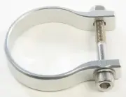 Axia Alloys Universal UTV Roll Cage Mounting Strap Clamp Silver 2 in.