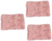 BESPORTBLE Pcs Luxury Warmth Pet Blanket Dog Bed Mat Plush Cat Bed for Indoor Animals Surface Size s Pink
