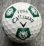 Callaway Chrome Soft Truvis Hartford Golf Club Rare NEW Green Golf Ball (1)