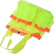 OHPHCALL Beach Bag Tote Bag Beach Sand Mesh Bag Swimming Bag Vacation Bag Large Beach Tote Bag Beach Toy Storage Bag Tote Back Bag Swim Bag Swimtrunks Mesh Beach Tote Bags Polyester