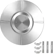 Outdoor Patio Heater Reflector Cover, Upgraded Aluminum Heat Reflector Cover 33" Diameter Round 3 Hole Mount (Reflector Cover)