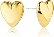 [Humble Chic NY] Humble Chic Tiny Bumble-Bee Studs - Hypoallergenic 925 Sterling Silver Post Ear Stud Earrings for Women, 14K Yellow Tiny Bumblebee, Gold-Electroplated, Hypoallergenic