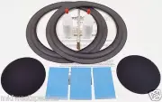 Tannoy Monitor Gold 10" Woofer Foam Speaker Kit w/ Brush, Shims & Dust Caps!