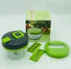 3 in 1 Manual Food Processor Vegetable Chopper dicer for onions garlic fruit ...