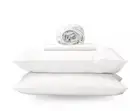 GOKOTTA King Size Bed Sheets 4 Piece Set, Super Soft Bamboo Sheets, White