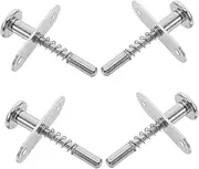 FOYTOKI Adjustable Bed Riser Spring Latch Bed Hardware Plunger Latch Heavy Duty Accessory