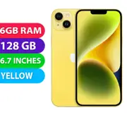 Apple iPhone 14 Plus (128GB, Yellow) Australian Stock - As New