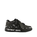 [Off-white] Off-white Out Of Office Leather Sneakers 42 IT BLACK