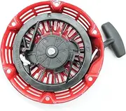 XXUMKL Fit for H0nda GX160 GX200 (Steel Rod Paws) 28400-ZH8-013YA GX160 Recoil Starter Pull Cord Start Assembly