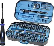 STREBITO Precision Screwdriver Set 153 in 1 Small Screwdriver Set with Case, Magnetic Computer Repair Tool Kit for Electronic, PC, Laptop, Cell Phone, Macbook, PS5, Controller, RC
