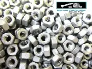 1/4-20 Finished Hex Nuts Hot Dipped Galvanized 500 Pieces