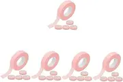 NOLITOY 5sets Breathable Eyelash Tapes for Extensions Lash Glue Professional Beauty Salon Strips 5pcs*5