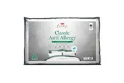 Tontine 46x72cm Luxe Classic Anti Allergy Cotton Pillow Medium Home Bedding WHT