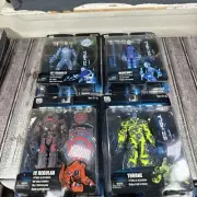 Disney TRON 2.0 Figure Complete Set Of 4 Reel Toys (Neca) 2003 NIB