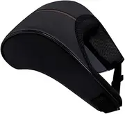 Car Headrest Theow Pillows Car Seat Car Pillow Back Pillow for Car Pillow for Neck Head Rest Pillow for Car Memory Foams Neck Support Car Sleeping Pillow Black Pu Leather