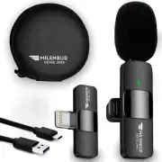 Milenbur Professional Wireless Lavalier Microphone New Version NEW