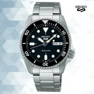 【SEIKO 精工】Seiko 5 Sports系列 精工5號復古潮流運動機械錶-黑38mm_SK028(SRPK29K1/4R36-14B0D)