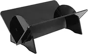 KAILIKETIY Space Saving Vinyl Record Storage Rack Versatile Organizer for Albums Magazines Books Desktop Display Stand for Office Home Use Neat Accessible Vinyl Crate